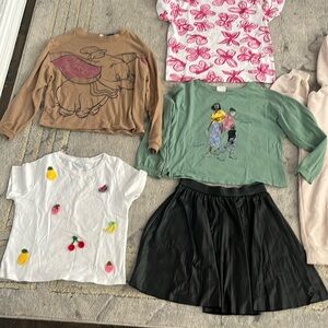 Size 7/8 20 pieces bundle Zara kids clothes in good condition.
